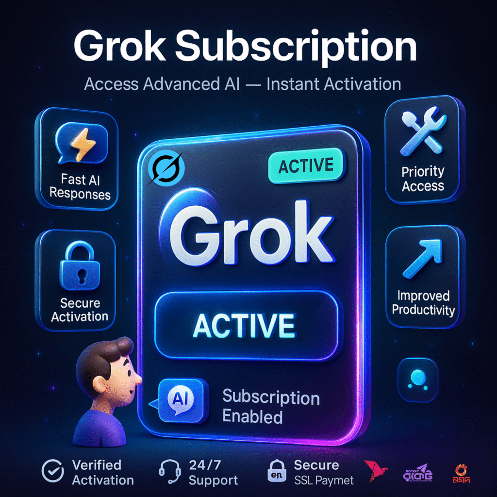 grok ai subscription bangladesh